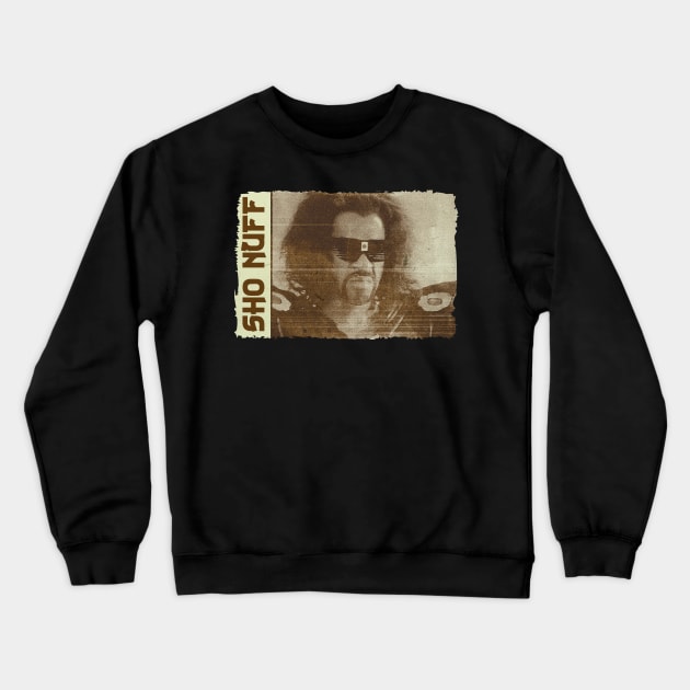 Brown Filter ShoNuff Crewneck Sweatshirt by iraari